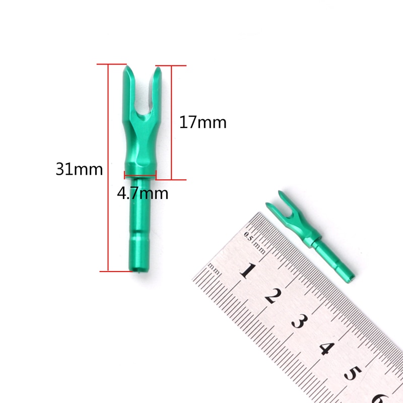 Хвостовик алюминиевый для лучных стрел 4.2 мм