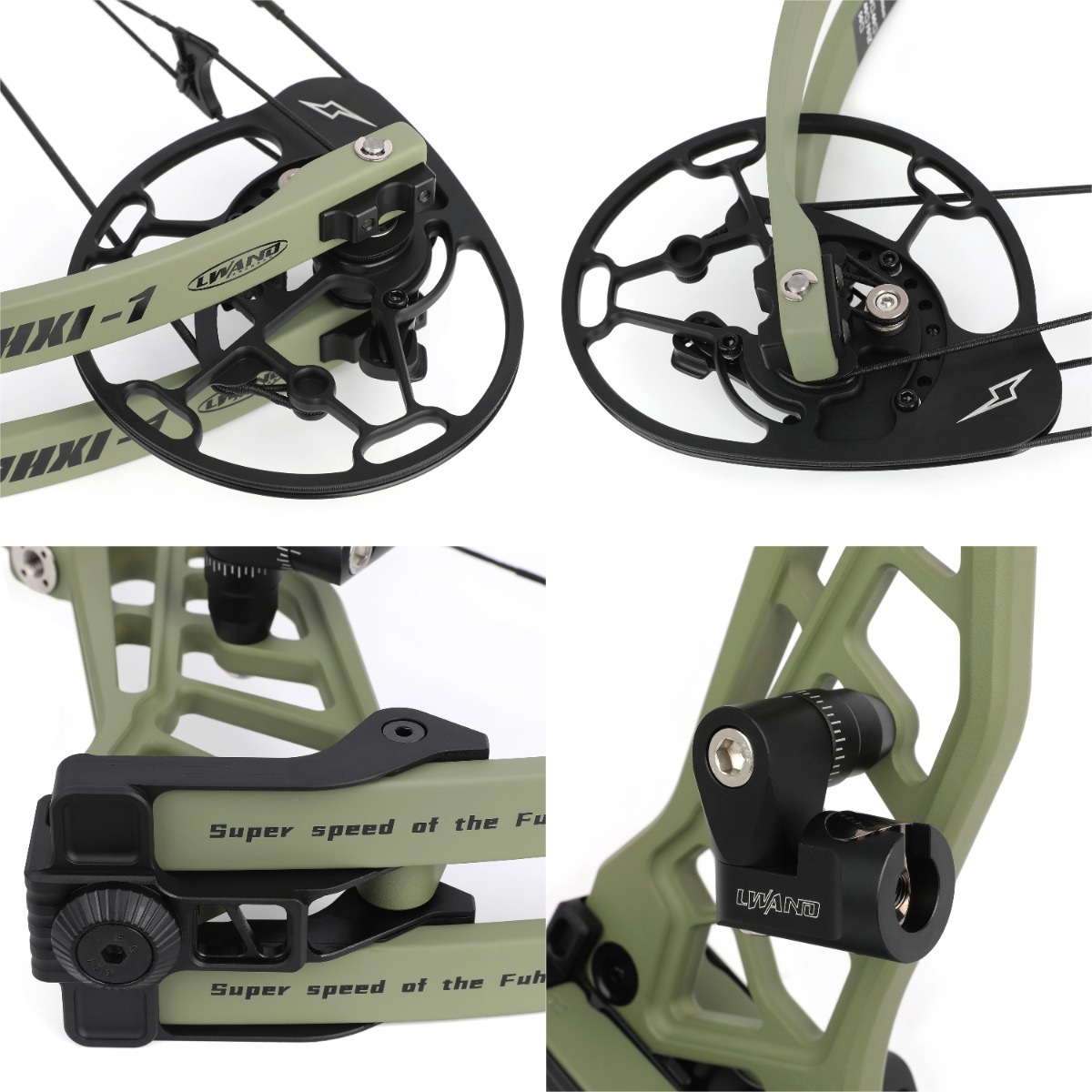 Лук блочный LWANO Fuxi GREEN AMBUSH