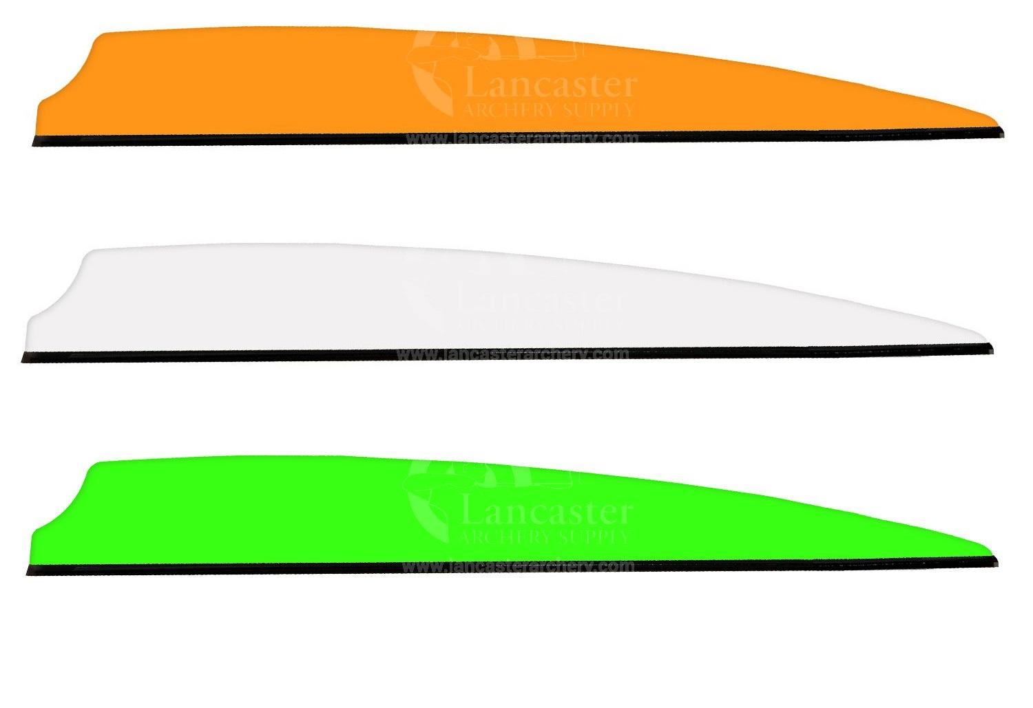  Оперение Q2i Fusion X-II 4.0" 36 шт Белый