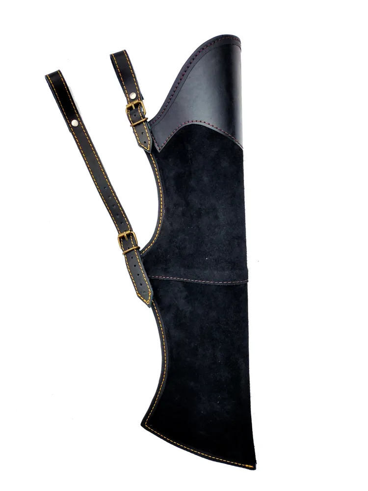 Колчан для стрел поясной Ярга  натуральна замша