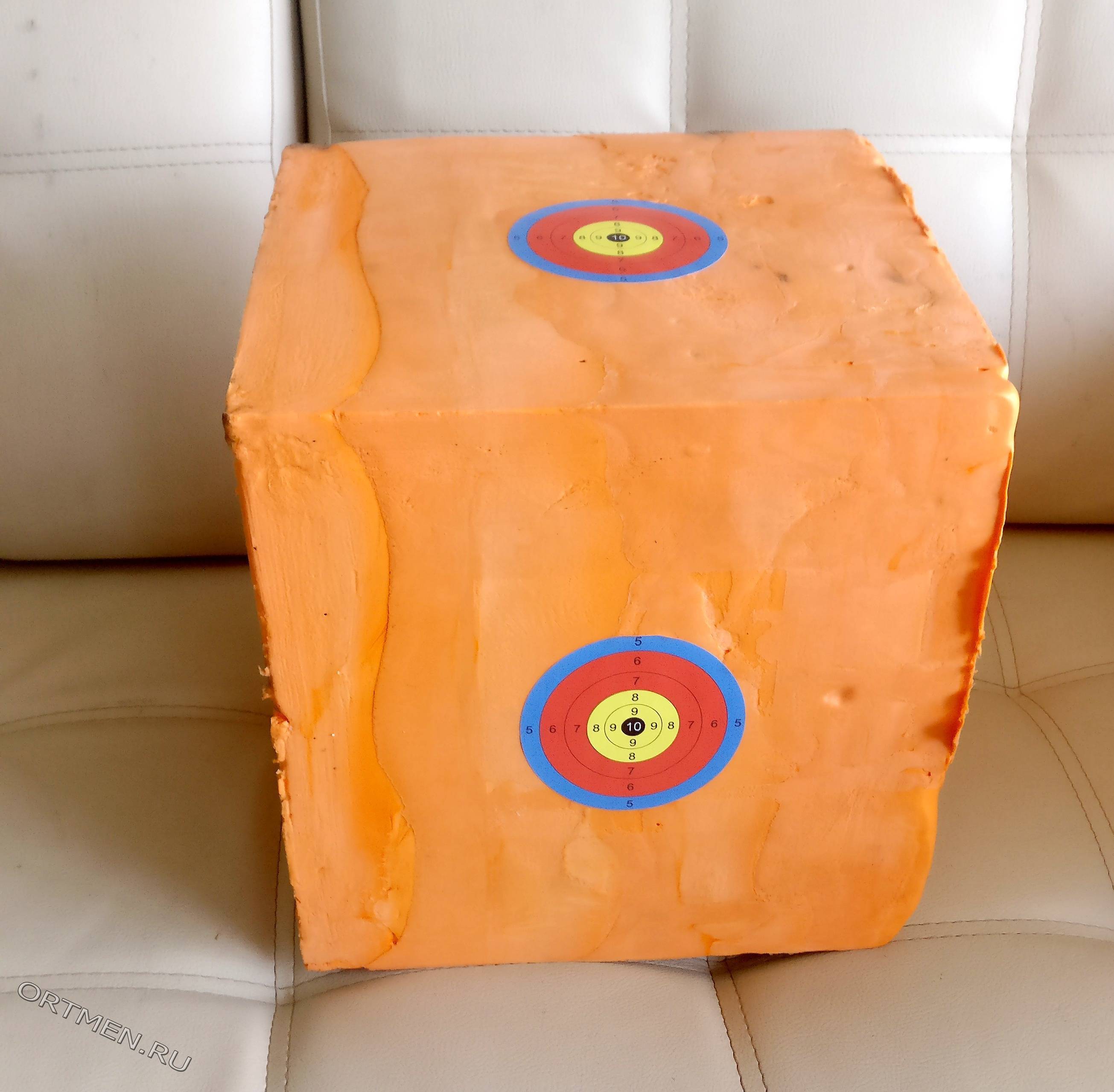 Мишень для лука и арбалета EVO КУБ