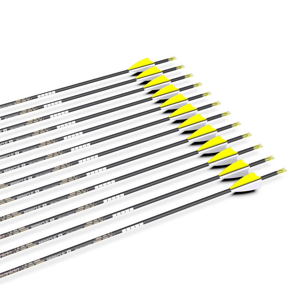 Стрела лучная спортивная Sanlida Miracle X8 ID 3.2 12 шт.