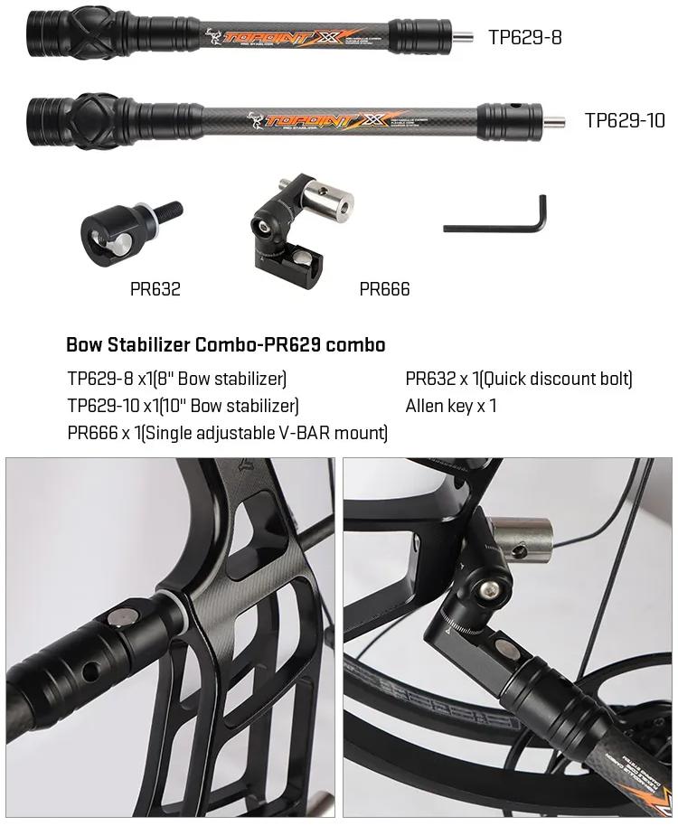 Комплект стабилизаторов для блочного лука  Topoint Archery TP629 Combo
