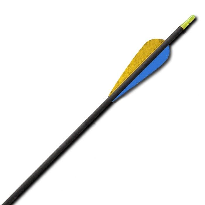 Стрела лучная карбоновая 30 (натуральное оперение) 