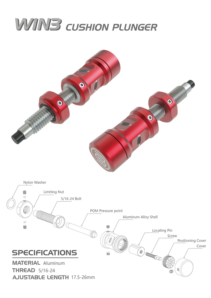 Плунжер с микронастройкой BICASTER WIN-3 Micro