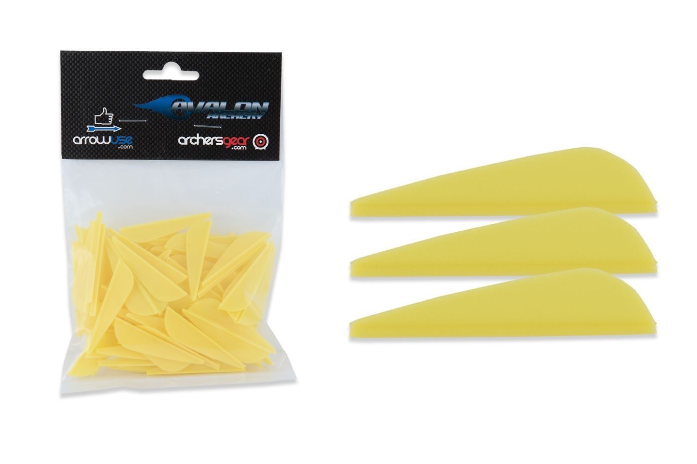 Оперение Avalon 1.75 желтое