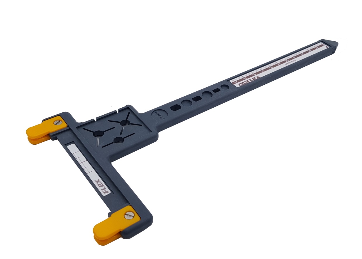 Линейка-мультитул лучная Flex Archery Gray