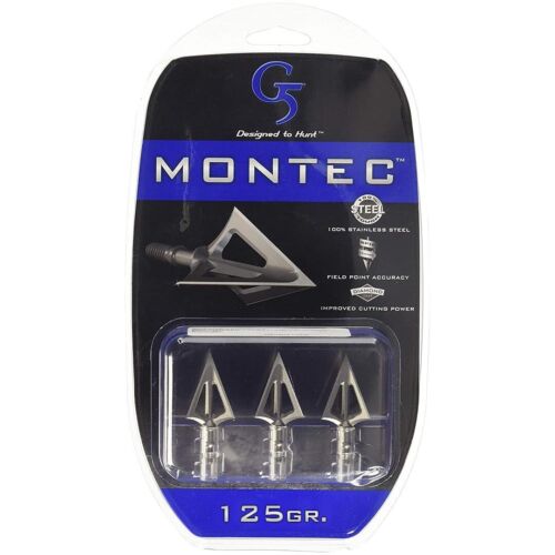 фото Наконечник G5 Montec SS 125grn 3 шт. Наконечник G5 Montec SS 125grn 3 шт.