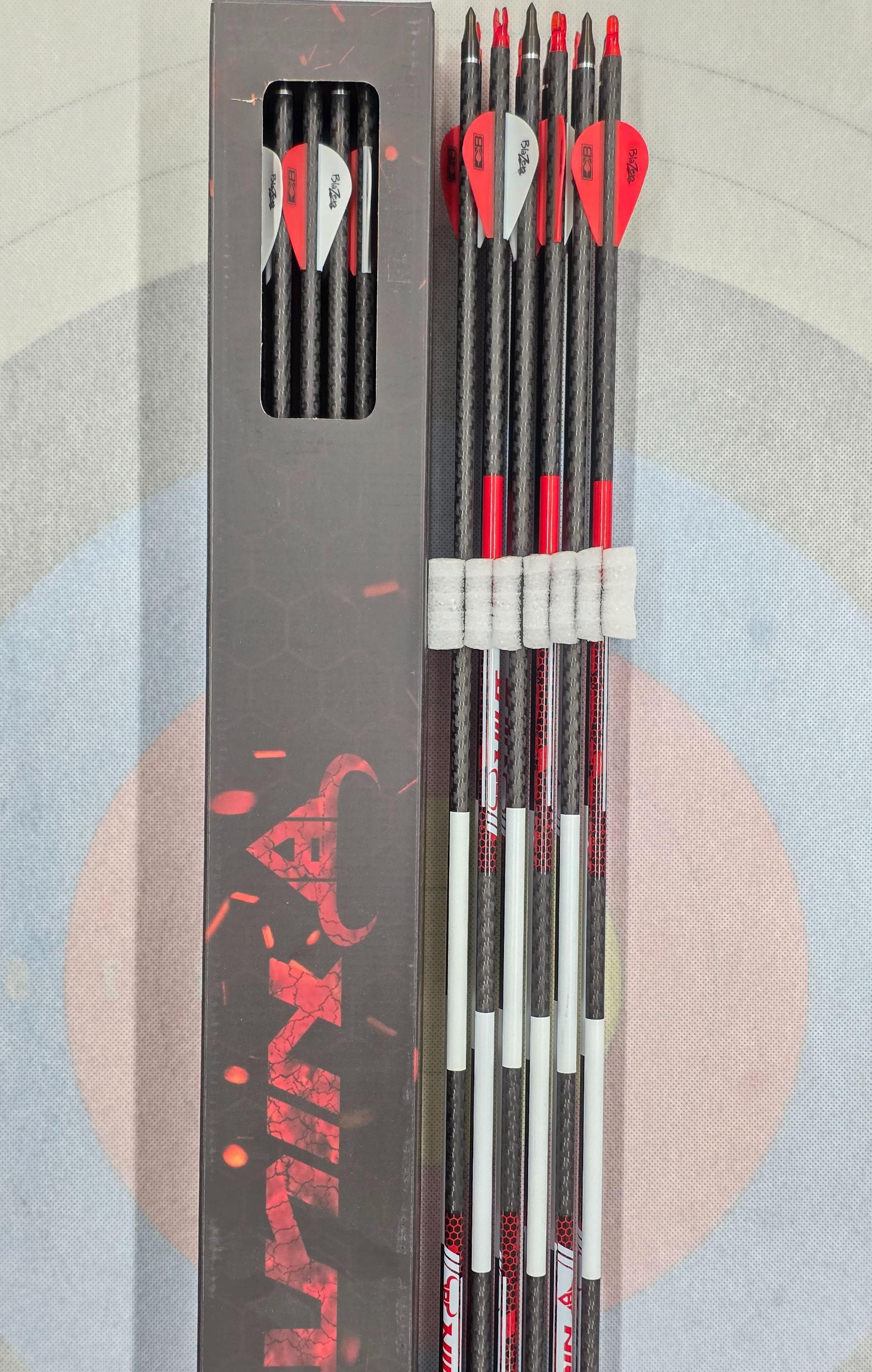 фото Стрела лучная карбоновая Niut Fire Hunter 3K 12 шт Стрела лучная карбоновая Niut Fire Hunter 3K 12 шт