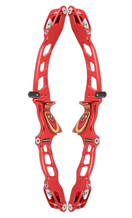  Рукоятка спортивного лука Sanlida Miracle X10 ILF Riser Красный Bolt